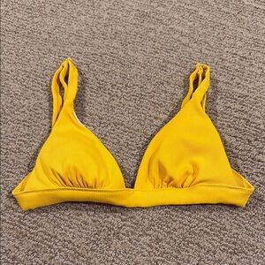 Yellow Bikini Top